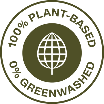 100% plant-based formulas. 0% greenwashed.